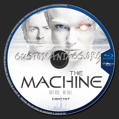 The Machine blu-ray label