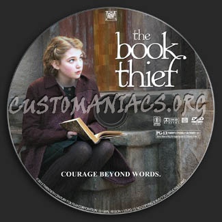 The Book Thief dvd label