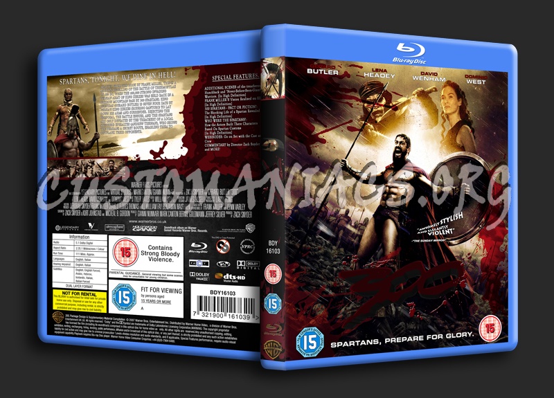 300 blu-ray cover