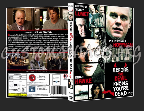 Before The Devil Knows You're Dead dvd cover