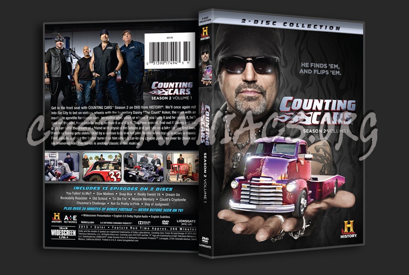 Counting Cars Season 2 Volume 1 dvd cover