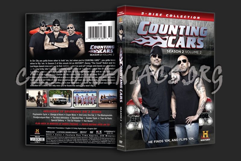 Counting Cars Season 2 Volume 2 dvd cover