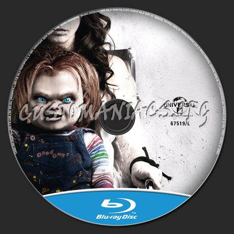 Curse of Chucky blu-ray label