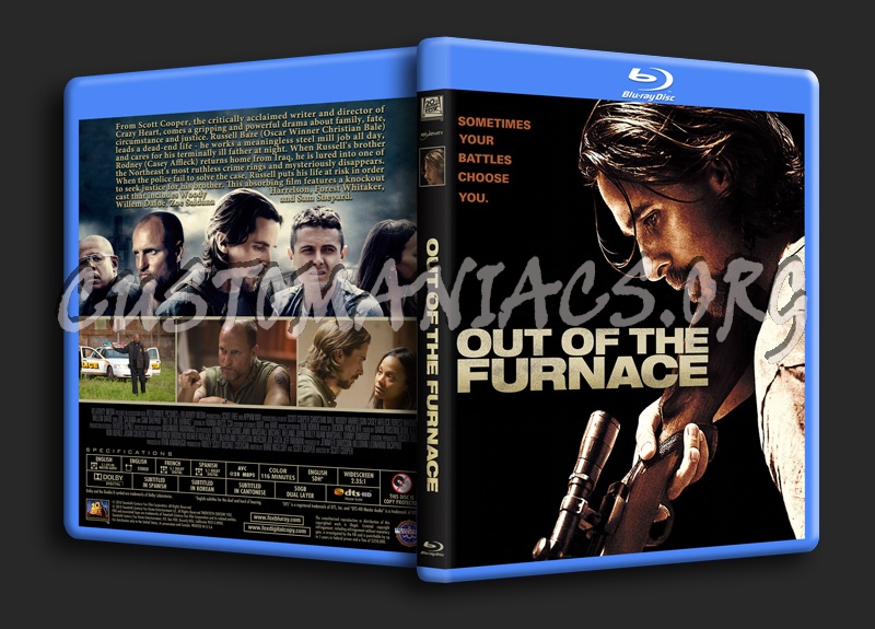 Out of the Furnace blu-ray cover