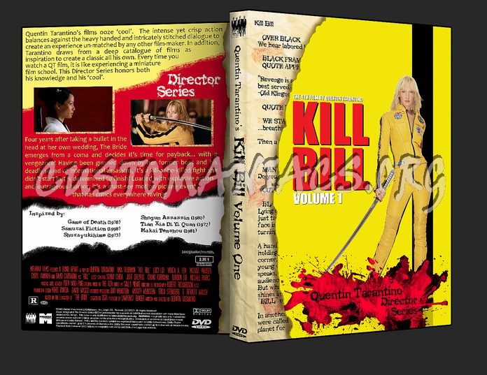 Kill Bill Volume 1 dvd cover