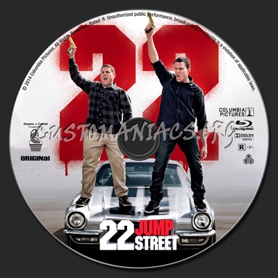 22 Jump Street blu-ray label