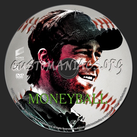 Moneyball dvd label