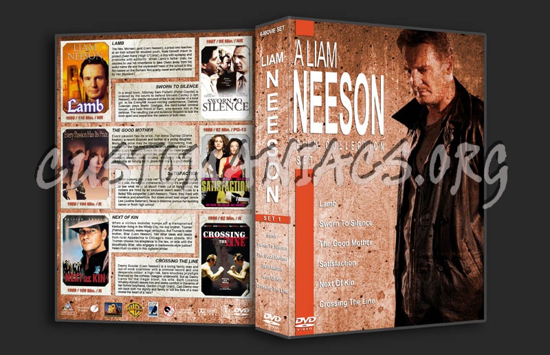 A Liam Neeson Collection - Set 1 dvd cover