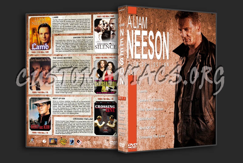 A Liam Neeson Collection - Set 1 dvd cover