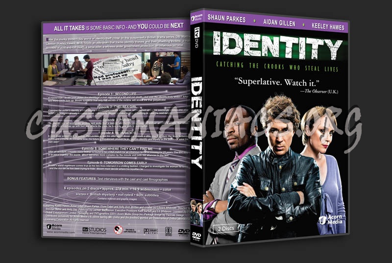 Identity - Season 1 dvd cover