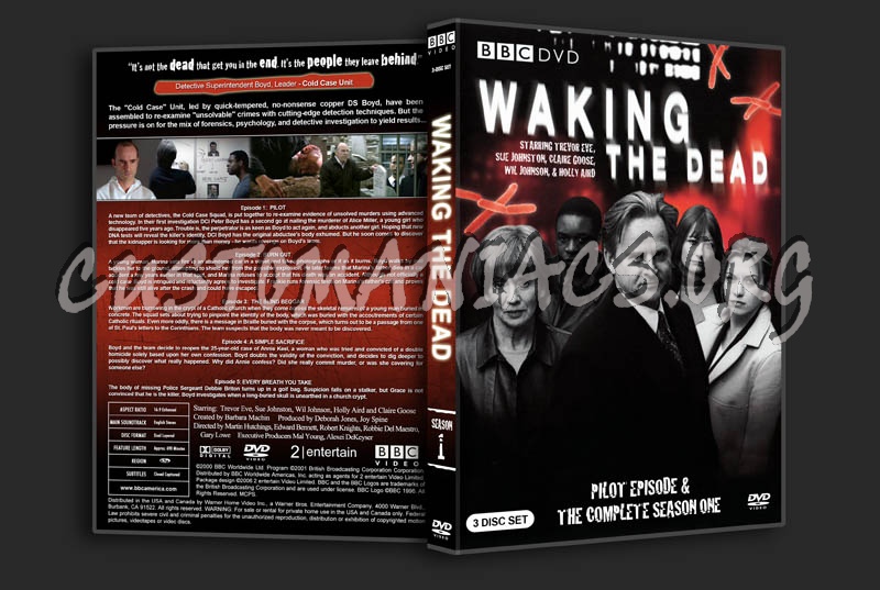 Waking the Dead - Seasons 1-8 dvd cover