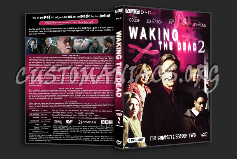 Waking the Dead - Seasons 1-8 dvd cover