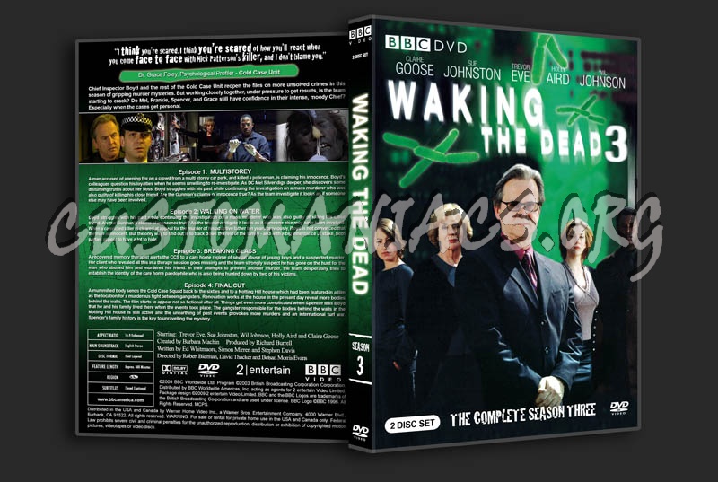 Waking the Dead - Seasons 1-8 dvd cover