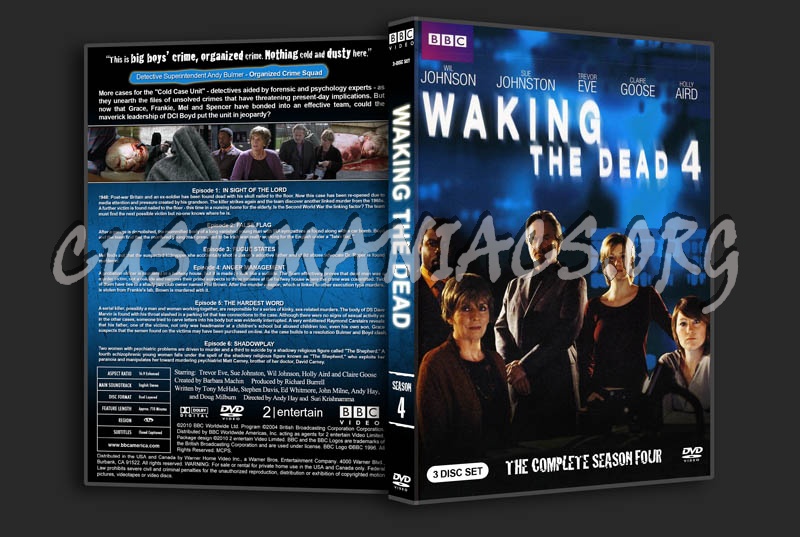 Waking the Dead - Seasons 1-8 dvd cover