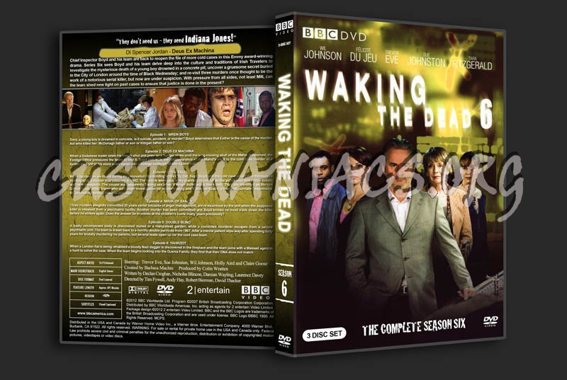 Waking the Dead - Seasons 1-8 dvd cover