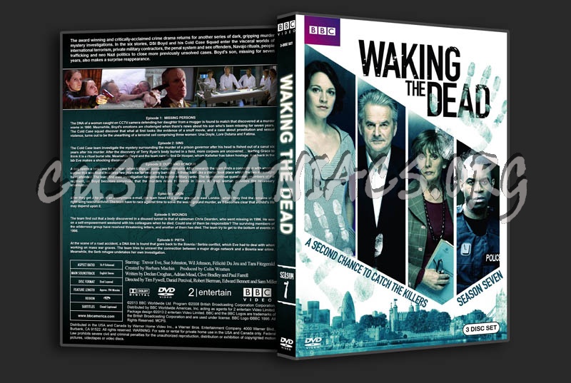 Waking the Dead - Seasons 1-8 dvd cover