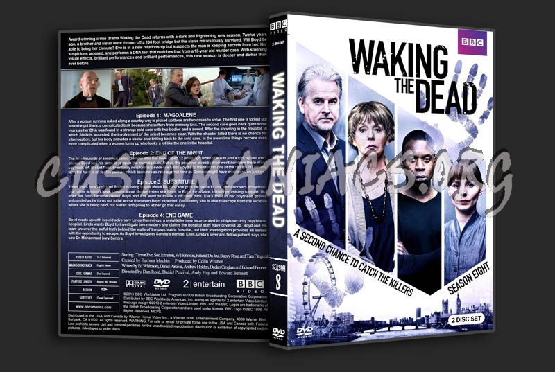 Waking the Dead - Seasons 1-8 dvd cover