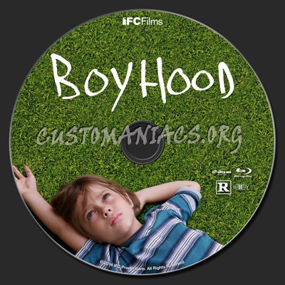 Boyhood (2014) blu-ray label