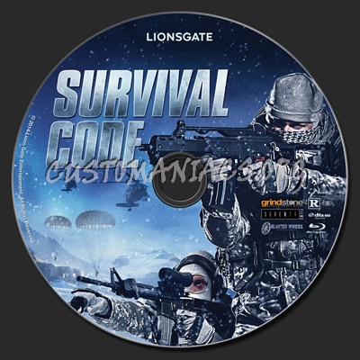 Survival Code blu-ray label