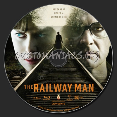 The Railway Man blu-ray label