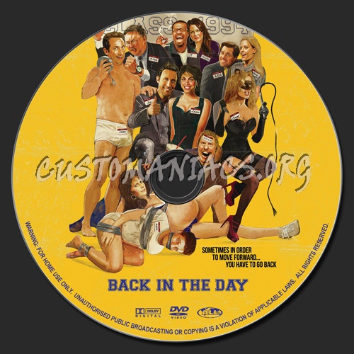 Back In The Day dvd label