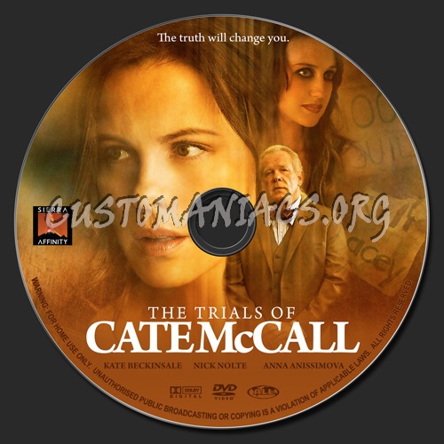 The Trials Of Cate Mccall dvd label