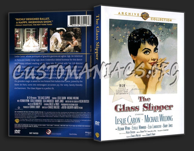 The Glass Slipper dvd cover