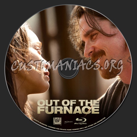 Out of the Furnace blu-ray label