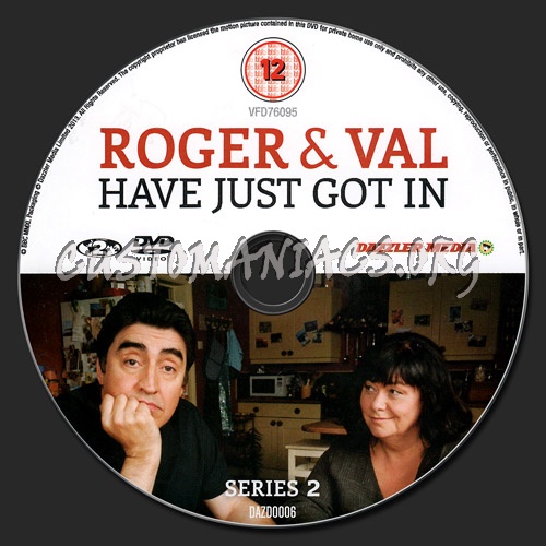 Roger & Val Have Just Got In - Series 2 dvd label