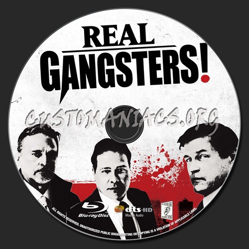 Real Gangsters blu-ray label