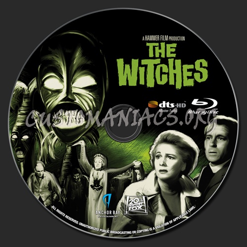 The Witches (1966) blu-ray label