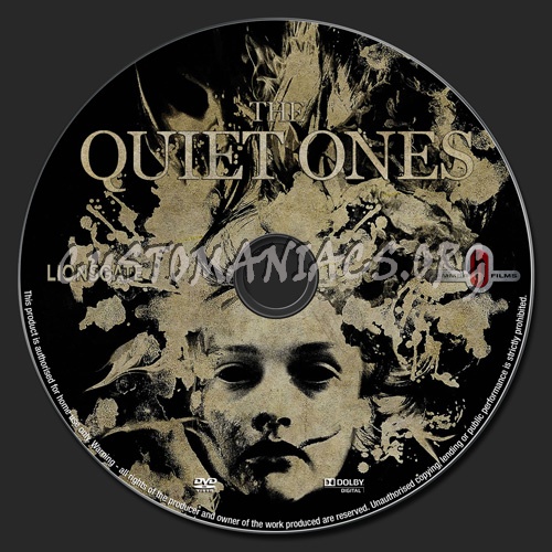 The Quiet Ones dvd label