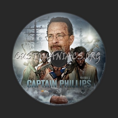 Captain Phillips blu-ray label