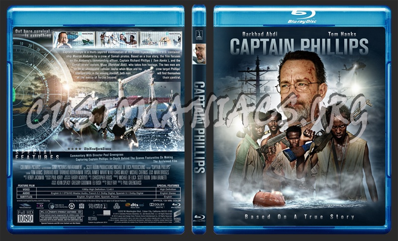 Captain Phillips blu-ray cover