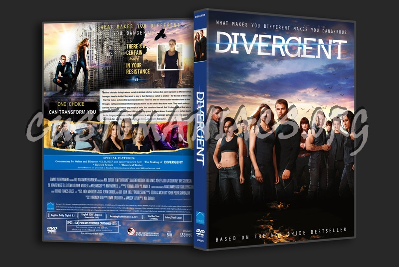 Divergent dvd cover