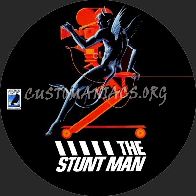 The Stunt Man dvd label