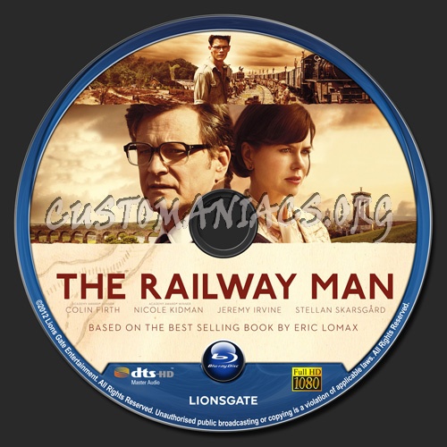 The Railway Man blu-ray label