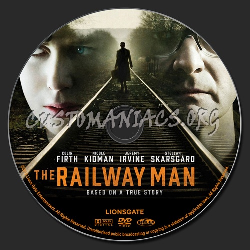 The Railway Man dvd label