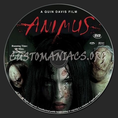 Animus dvd label