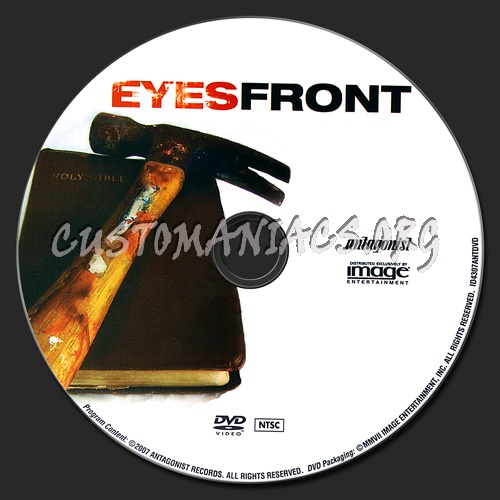 Eyes Front dvd label