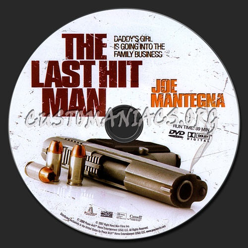 The Last Hit Man dvd label