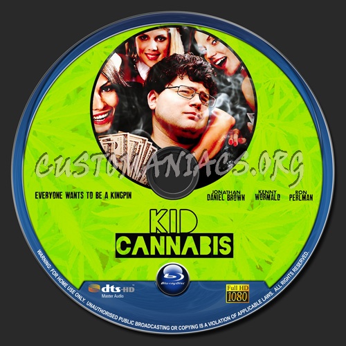 Kid Cannabis blu-ray label