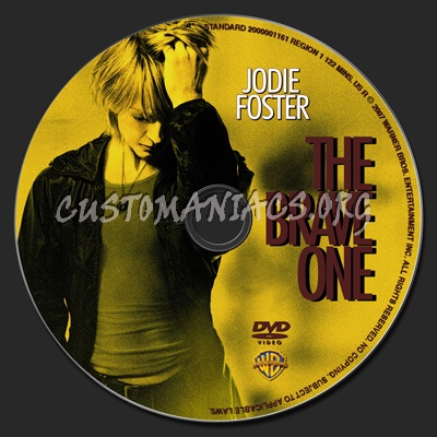 The Brave One dvd label