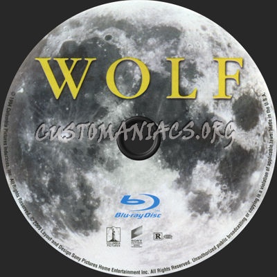 Wolf blu-ray label