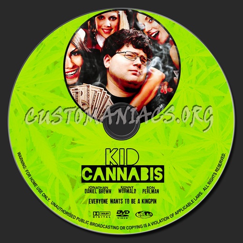 Kid Cannabis dvd label