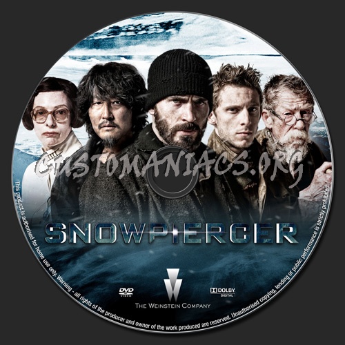 Snowpiercer dvd label