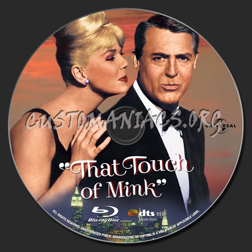 That Touch Of Mink blu-ray label