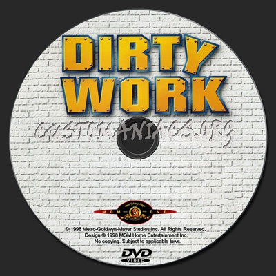 Dirty Work dvd label - DVD Covers & Labels by Customaniacs, id