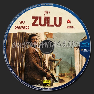 Zulu blu-ray label