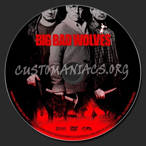 Big Bad Wolves dvd label